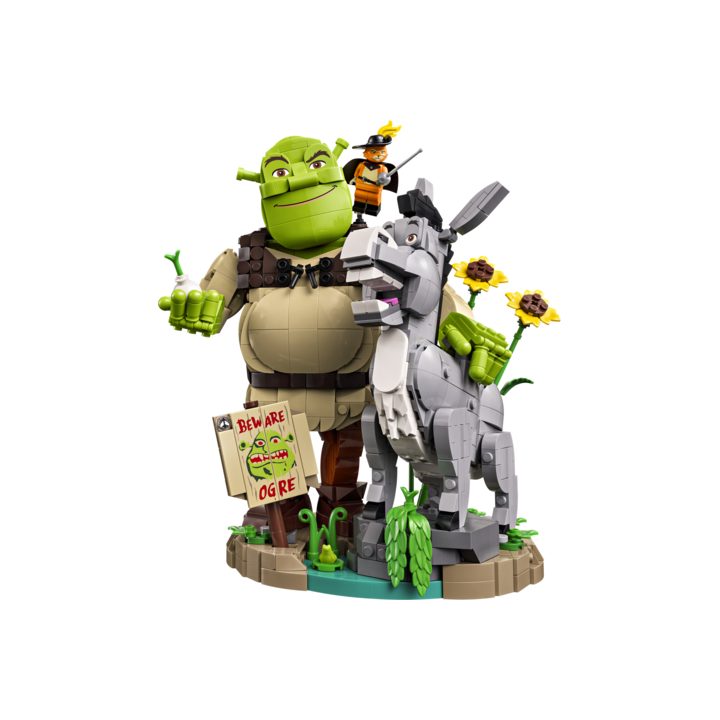 Lego Shrek Burro e Gato com Botas (L72423)