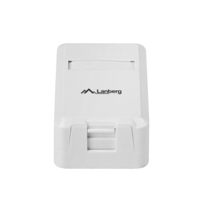 Caixa de conexões Lanberg OK1-0001-w 1 porta