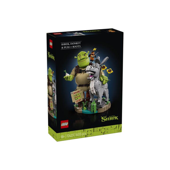 Lego Shrek Burro e Gato com Botas (L72423)