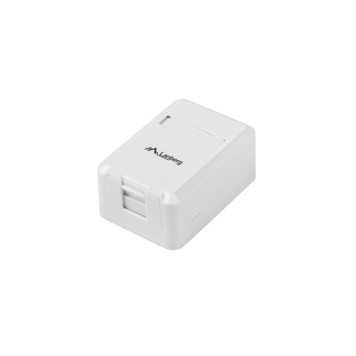 Lanberg OK1-0001-w 1-Port Wall Plate
