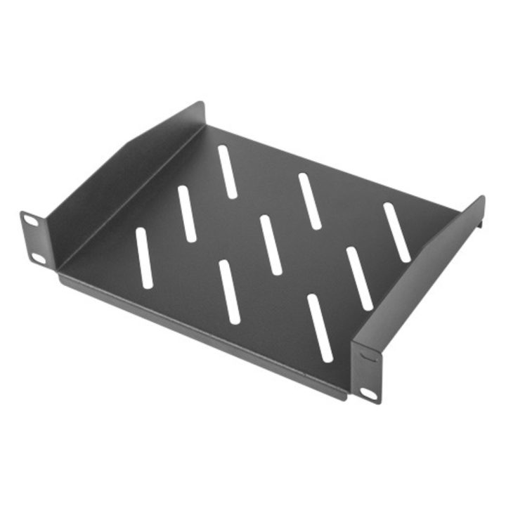 Bandeja fixa Lanberg 1U 254 x 180 mm carga máxima 20 kg rack de 10…