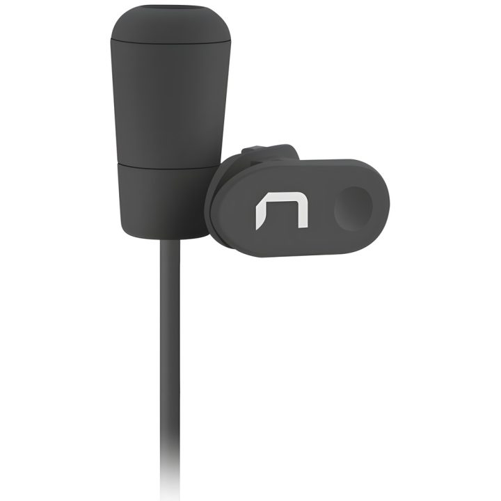 Natec NMI-1351 microfone Preto Microfone de lapela com clipe