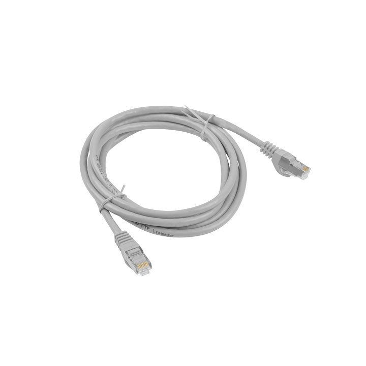 Cabo de rede Lanberg cat.6 FTP 0.5m cinzento (PCF6-10CC-0050-S)
