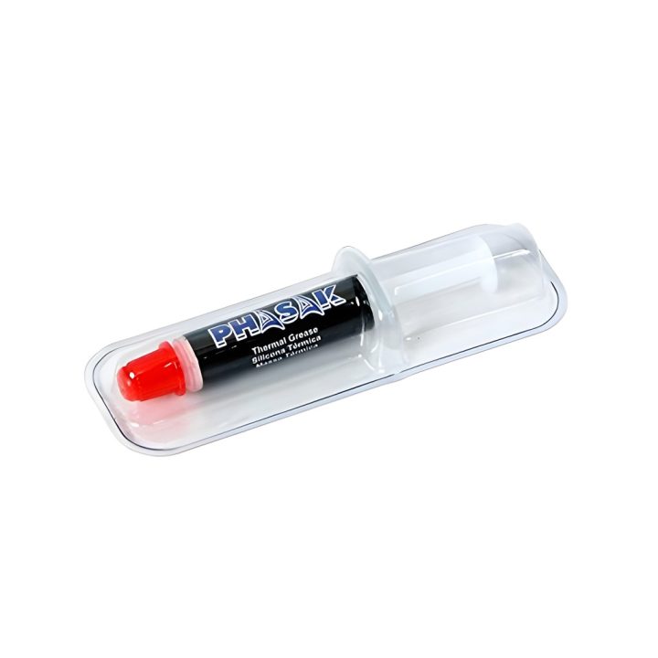 Phasak syringe gray-silver thermal paste 0.5 grams gaming dta 018