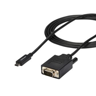 StarTech.com Cabo de 2m USB C a VGA - Cabo Adaptador Ativo de Vídeo…