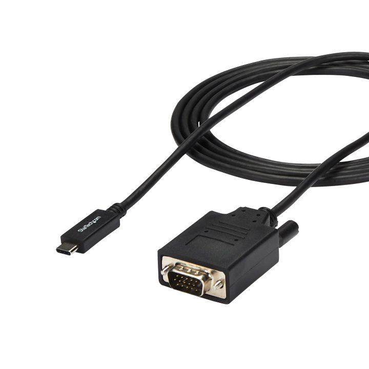 StarTech.com Cabo de 2m USB C a VGA - Cabo Adaptador Ativo de Vídeo…