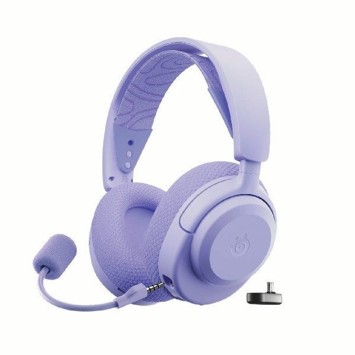 Auscultadores SteelSeries - arctis nova 3PW lavender (61692)