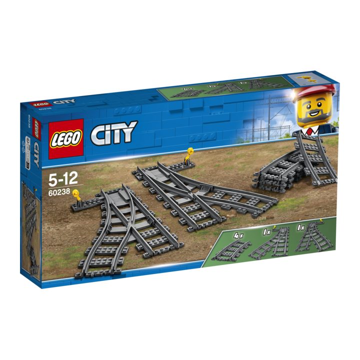 Lego vias - agulhas (60238)