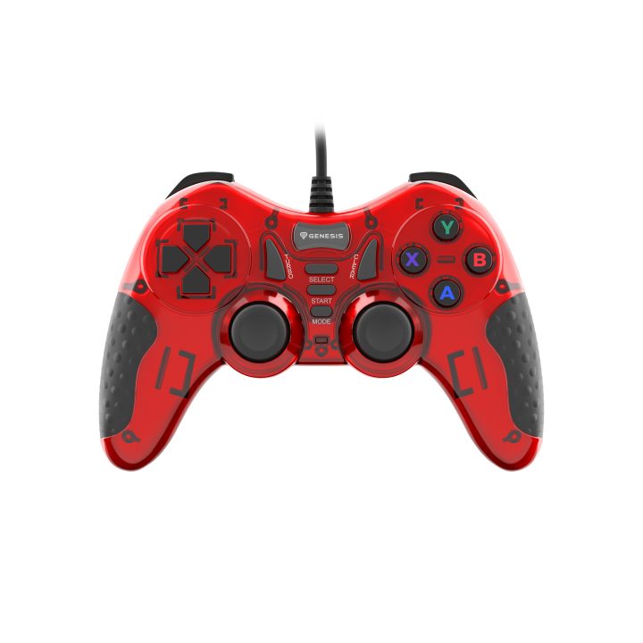 GENESIS Mangan 200 Red USB 2.0 Analog/Digital PC Gamepad