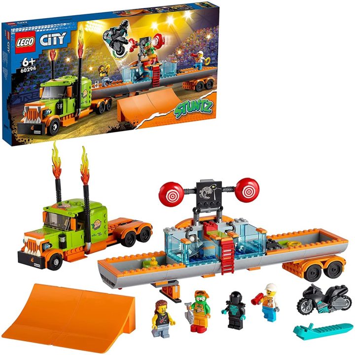Lego city espectáculo acrobático camión (60294A)