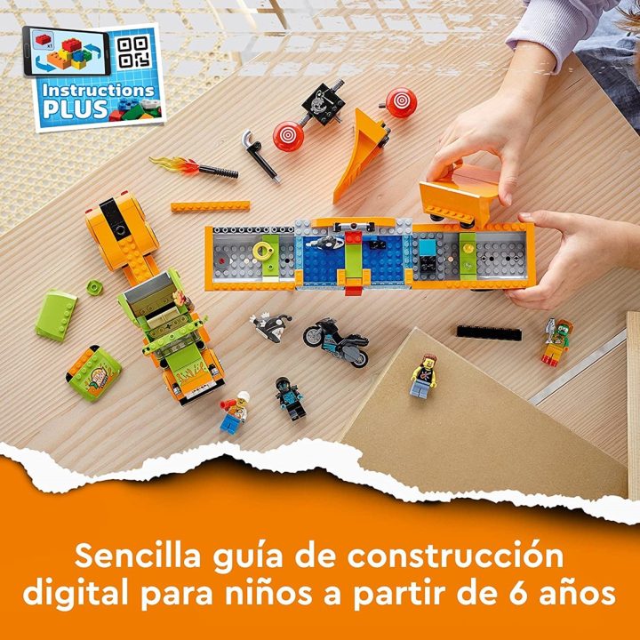 Lego City Camião de Espetáculo Acrobático (60294A)