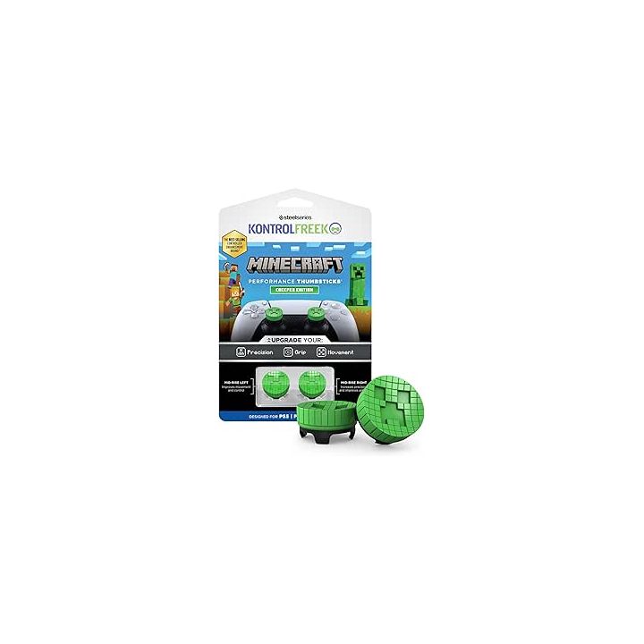 Accesorio gamepad kontrolfreek by SteelSeries minecraft creeper PS5…