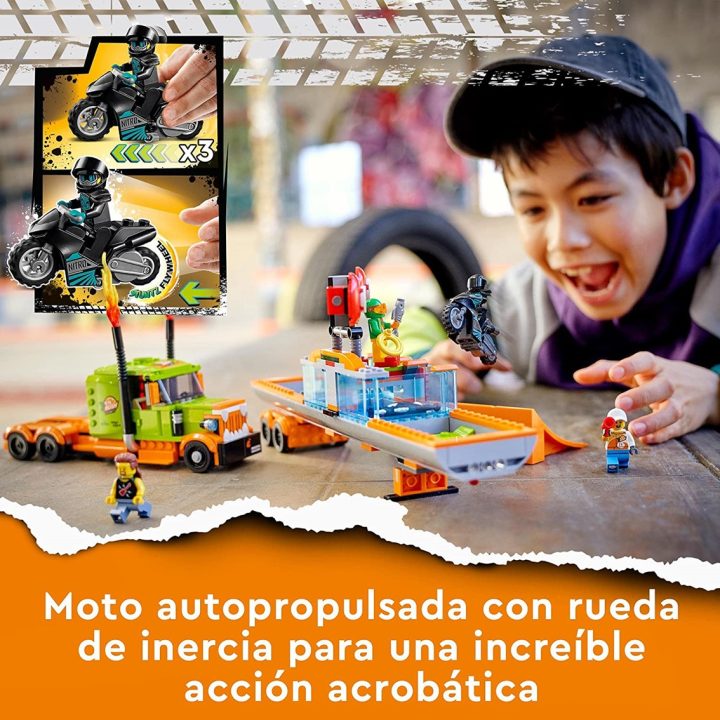 Lego City Camião de Espetáculo Acrobático (60294A)
