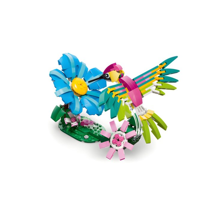 Lego creator 3 animales de juguete en 1 colibrí de colores (31384)