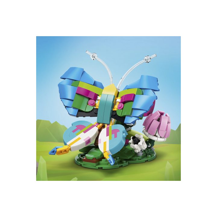 Lego Creator 3 animais de brinquedo em 1 colibri colorido (31384)