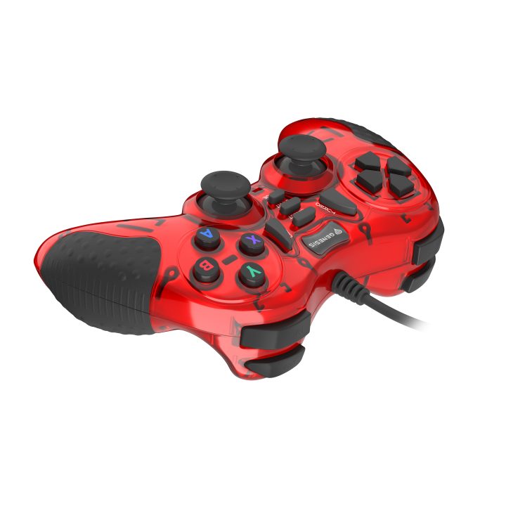 GENESIS Mangan 200 Red USB 2.0 Analog/Digital PC Gamepad