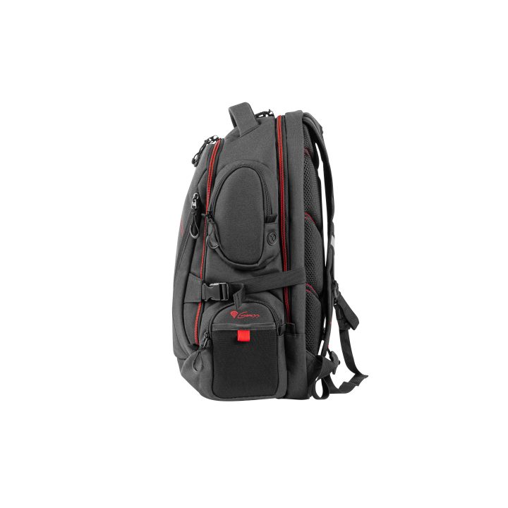 GENESIS Pallad 550 17,3" Mochila Negro, Rojo