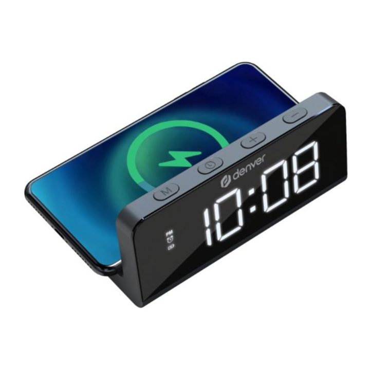Denver ECQ-103MK2 Despertador digital Preto