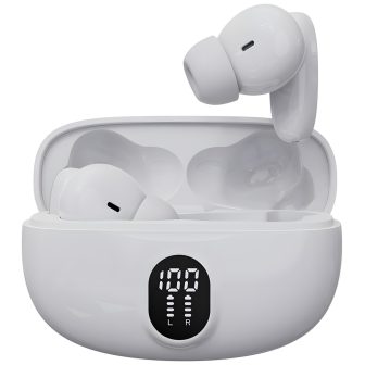 Denver TWE-57W auricular y casco Auriculares True Wireless Stereo…