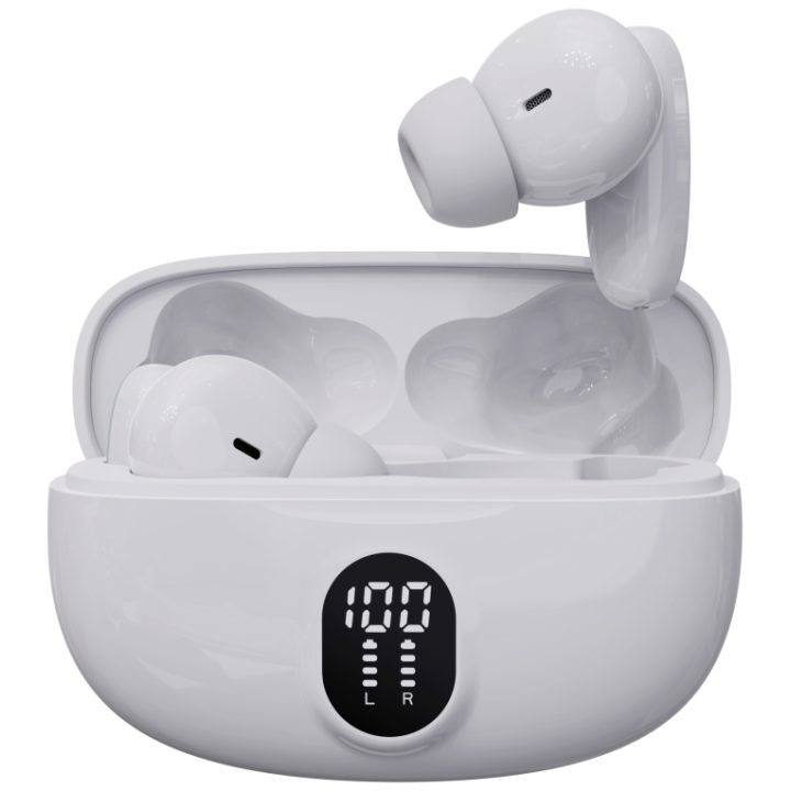 Denver TWE-57W Earbuds and Headset True Wireless Stereo (TWS) Ear…