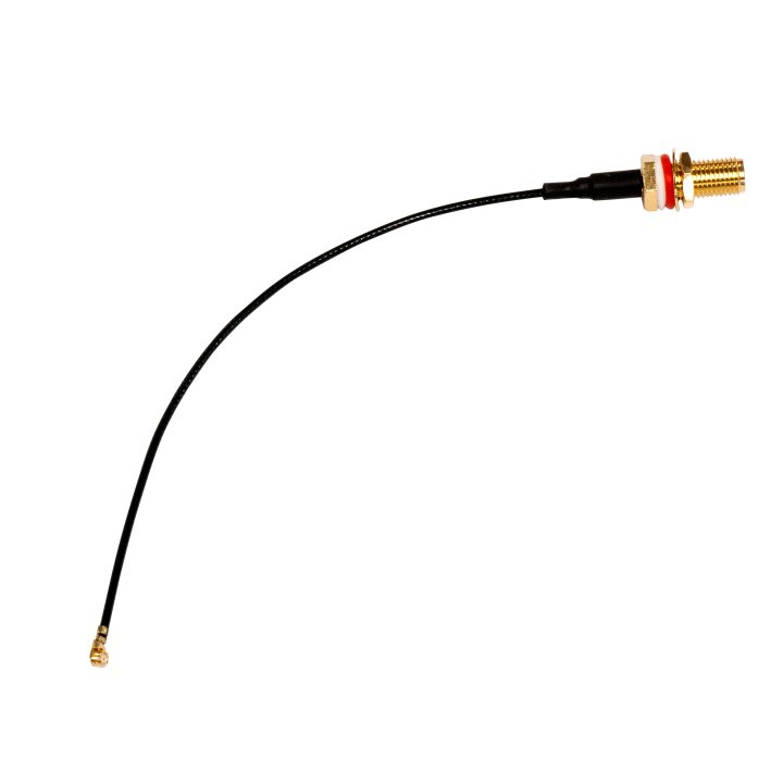 Mikrotik ACSMAUFL cabo coaxial SMA Preto