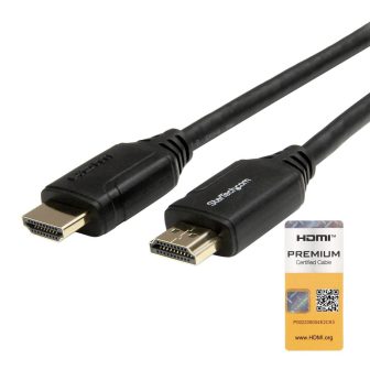 StarTech.com 3m Premium Certified HDMI 2.0 Cable with Ethernet - High…
