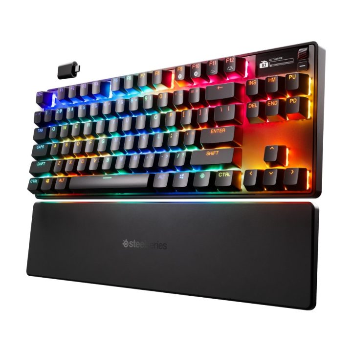 SteelSeries APEX PRO TKL WIRELESS GEN 3 Gaming Keyboard USB + RF…