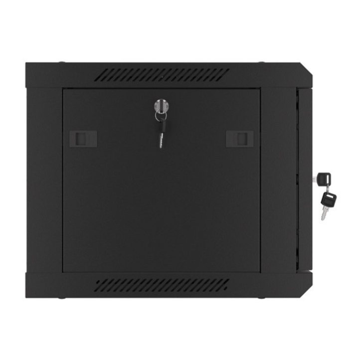 Lanberg wall-mount rack cabinet 19-inch 6U - 600x450 black…