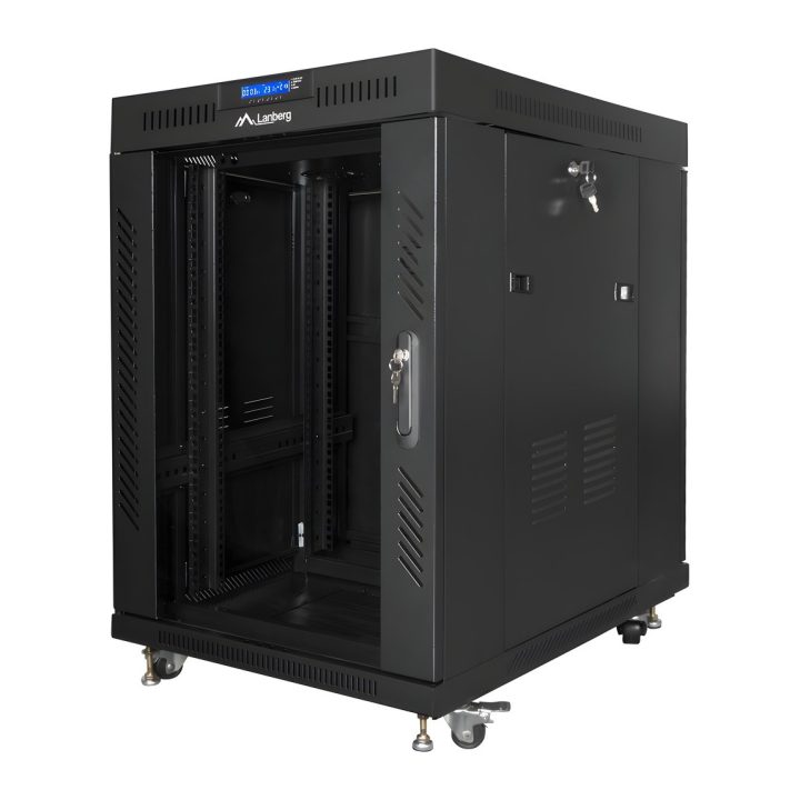 Lanberg FF01-6815-12BL armario rack 15U Rack o bastidor independiente…