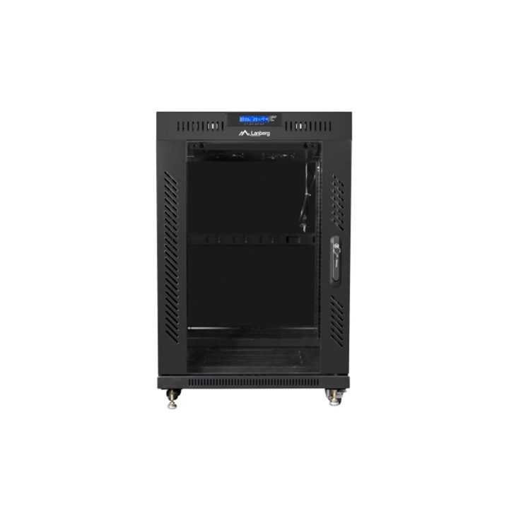 Lanberg FF01-6815-12BL 15U Rack Cabinet Free-standing Black