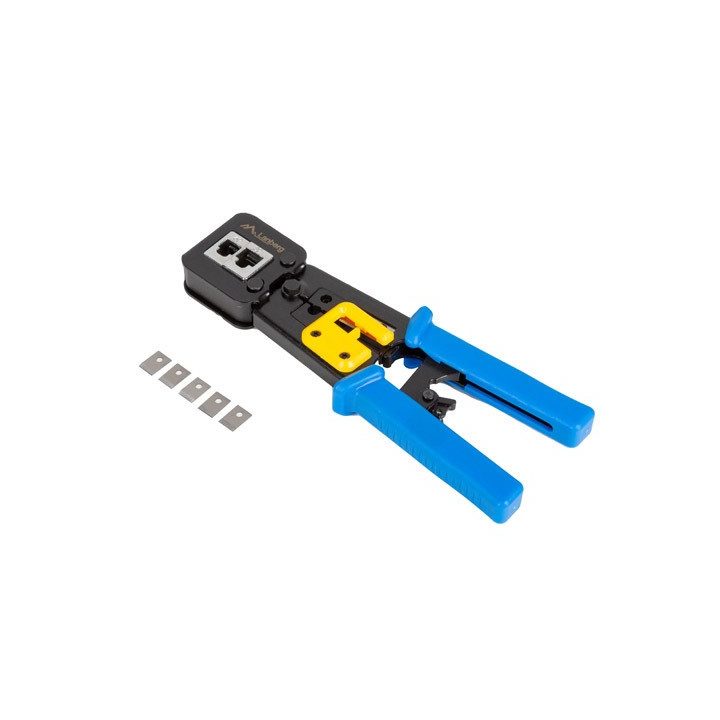 Alicate de cravar Lanberg pass through RJ45-RJ11-RJ12 (NT-0204)