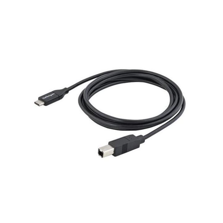 StarTech.com Cable de 2m USB-C a USB B Macho a Macho - Cable USB Tipo…