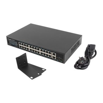 Switch não gerido Lanberg RSGE-24P-2GE-2S-250