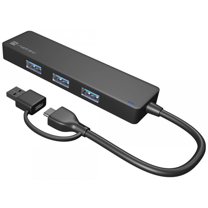 Natec Mayfly USB 3.2 Gen 1 (3.1 Gen 1) Type-A + Type-C 5000 Mbit/s…