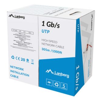 Lanberg LCU6-10CC-0305-R Red Network Cable 305 m U/UTP (UTP)