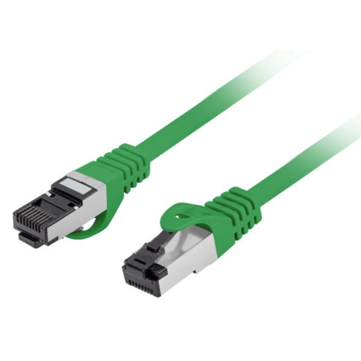 Lanberg PCF8-10CU-0050-G cabo de rede Verde 0,5 m Cat8.1 S/FTP (S-STP)