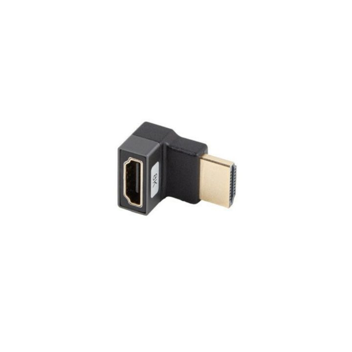 Lanberg 8K HDMI Adapter Male to Female Up Angle (AD-HDMI-08)