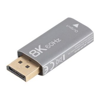 Adaptador 8K DisplayPort para HDMI Lanberg macho-fêmea (AD-DP-HD-03)