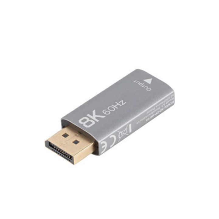 Adaptador 8K DisplayPort para HDMI Lanberg macho-fêmea (AD-DP-HD-03)
