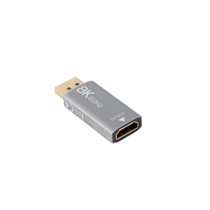 Adaptador 8K DisplayPort para HDMI Lanberg macho-fêmea (AD-DP-HD-03)