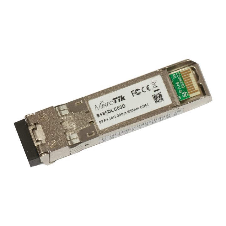 Mikrotik S+85DLC03D red module transceiver Fiber optic 10000 Mbit/s…