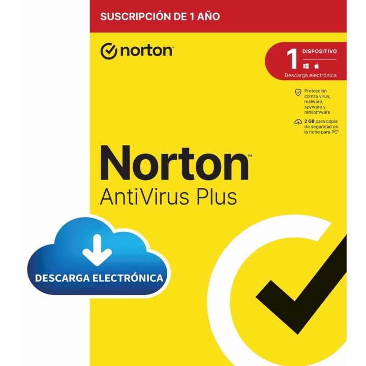 Norton AntiVirus Plus Antivirus Security Base Spanish 1 license(s) 1…