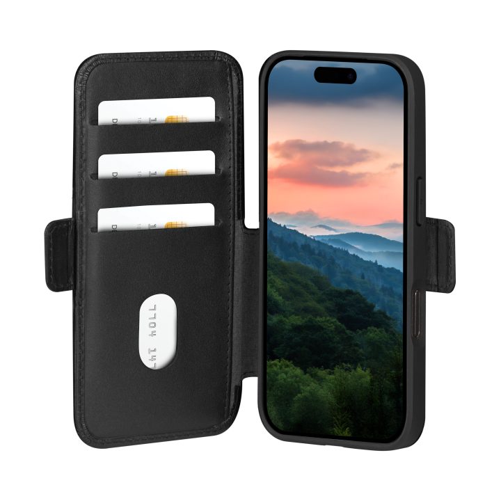dbramante1928 Copenhagen Wallet Phone Case Black