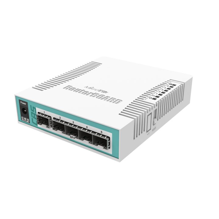 Mikrotik CRS106-1C-5S switch Gigabit Ethernet (10/100/1000)…