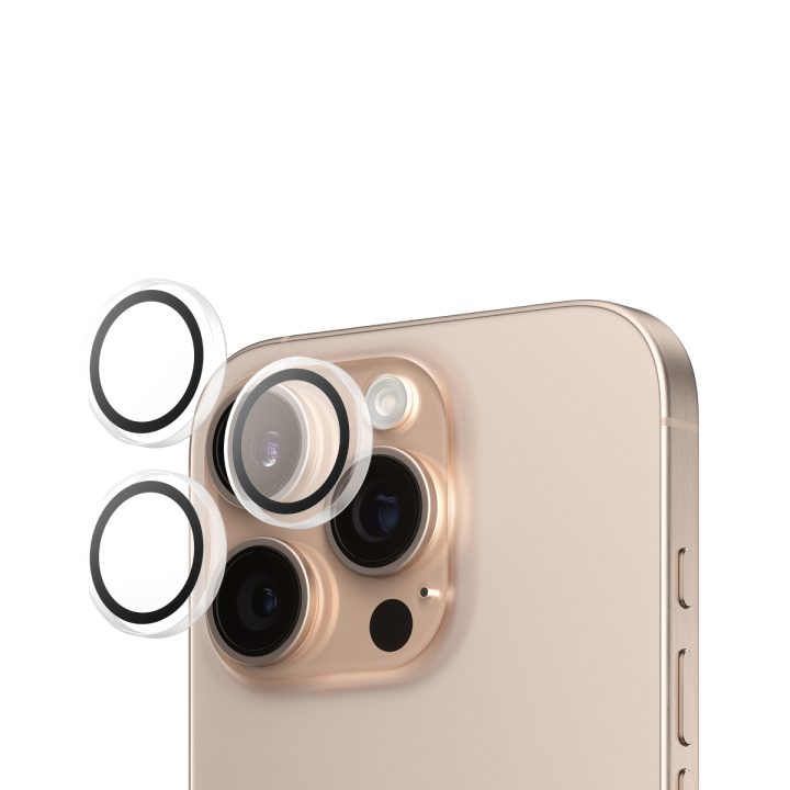 PanzerGlass ® Hoops® Camera Lens Protector Clear iPhone 16 Pro | 16…