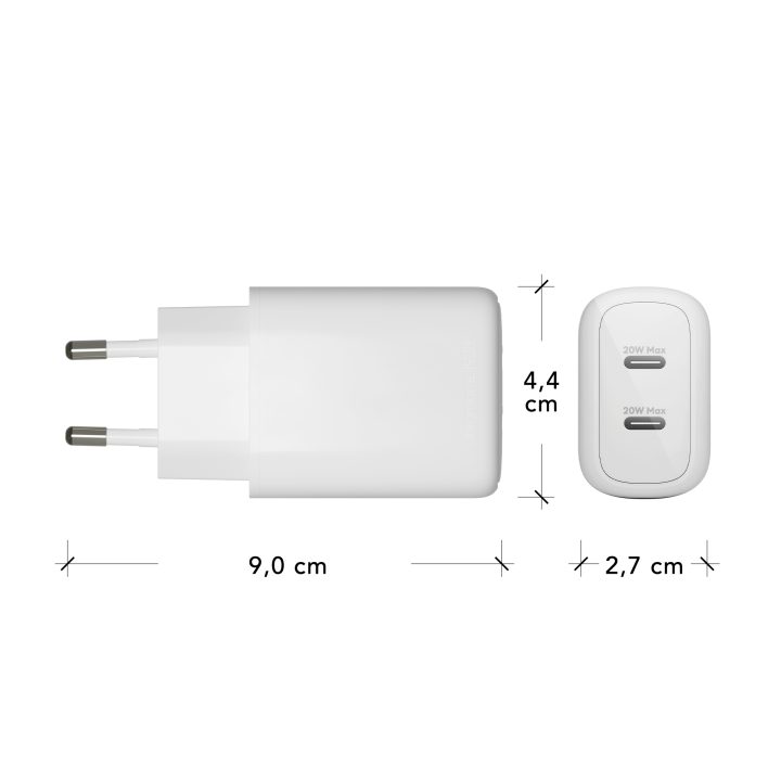 dbramante1928 CH20EUWH7122 Universal Mobile Device Charger White AC…