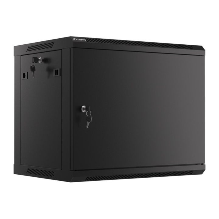 Armário de parede Lanberg rack 19 polegadas 9U - 600X450 preto…