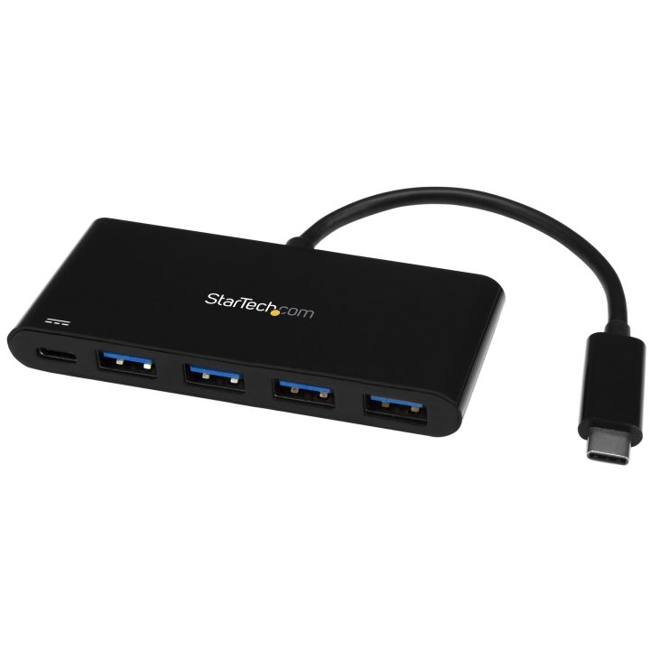 StarTech.com 4-Port USB 3.0 Hub with PD Power Delivery - 5Gbps -…