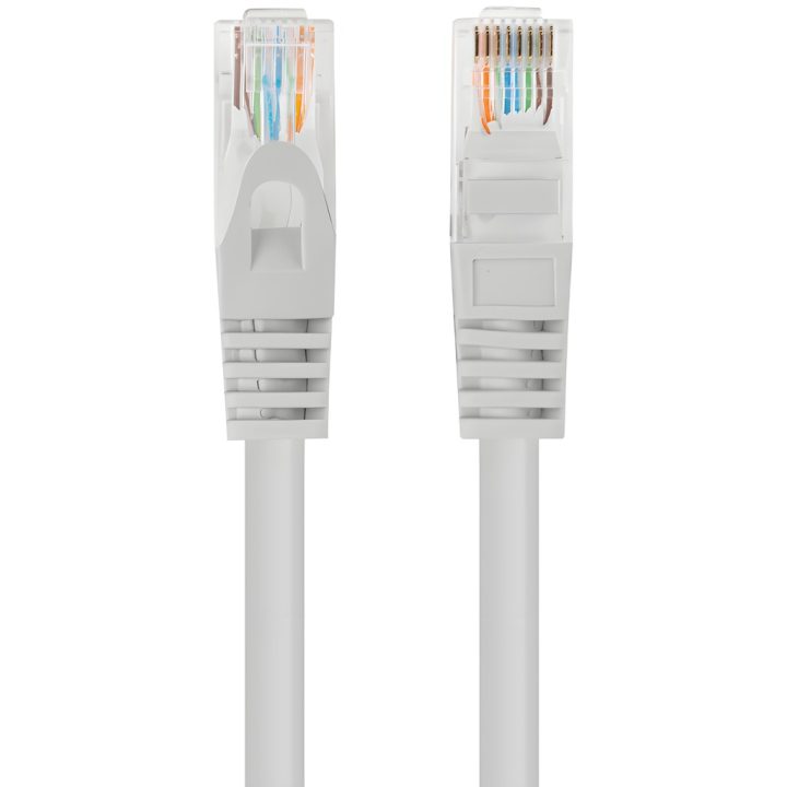 Cabo de rede Lanberg patch cord cat.6 u-UTP 7.5m cinzento fluke…
