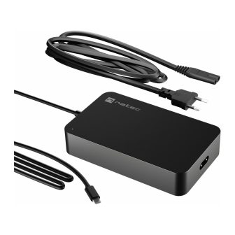 Natec Grayling Power Adapter and Inverter Indoor 90 W Black (NZU-2035)